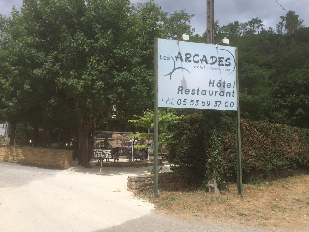 Les Arcades Hotel Sarlat Exterior foto